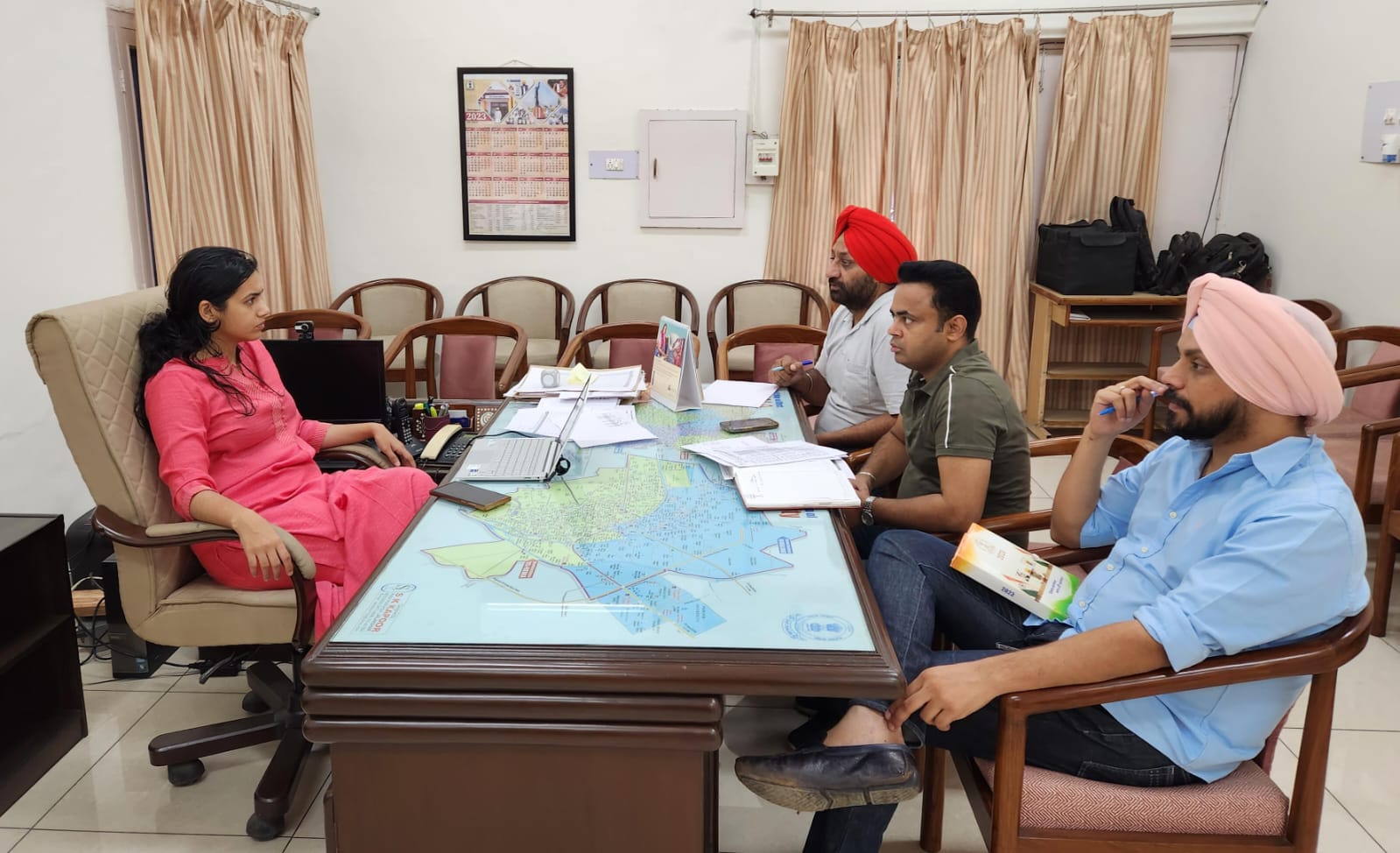 The arrival of paddy in the mandis of Patiala district has crossed 10 lakh metric tons
